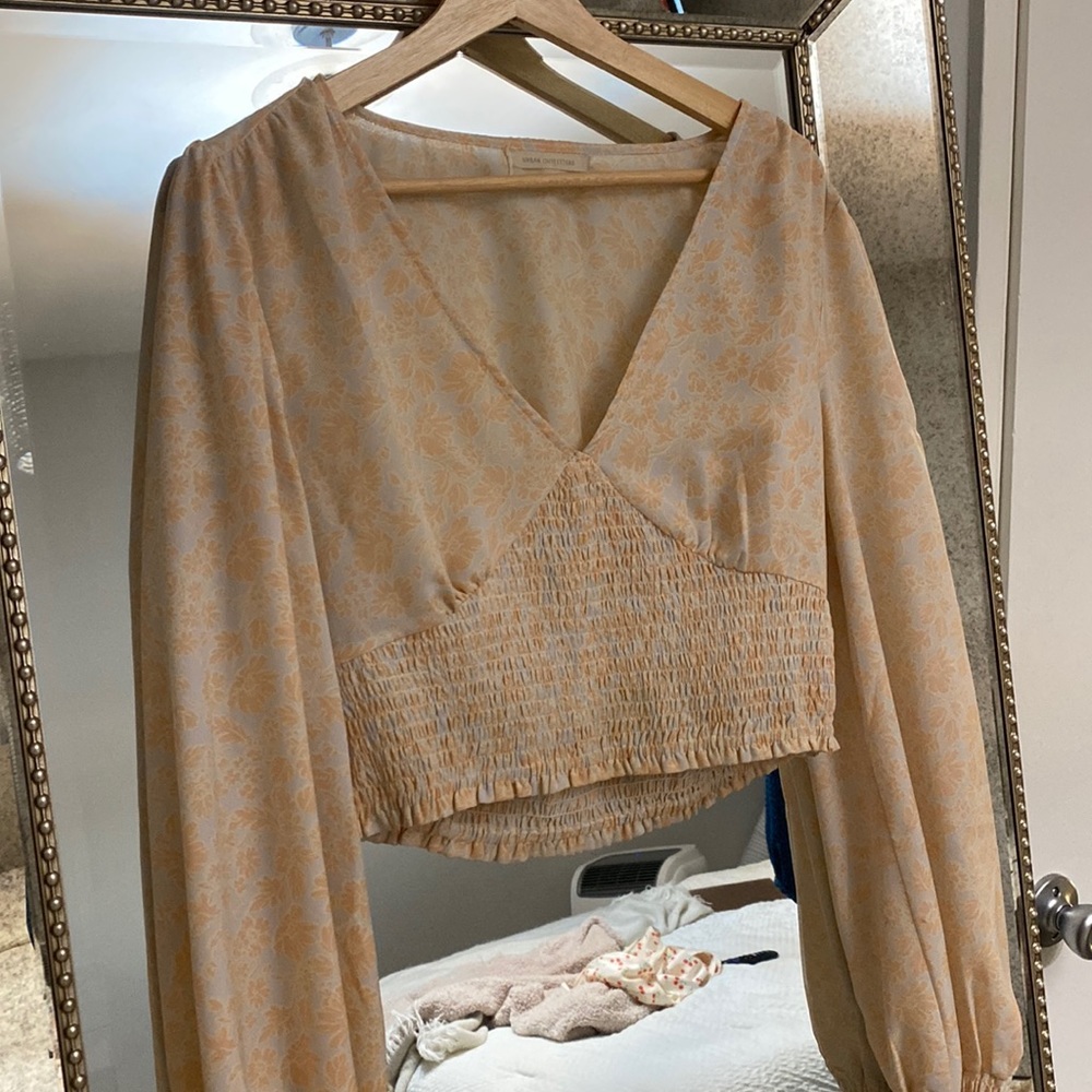 Flower blouse form Urban Outfitters